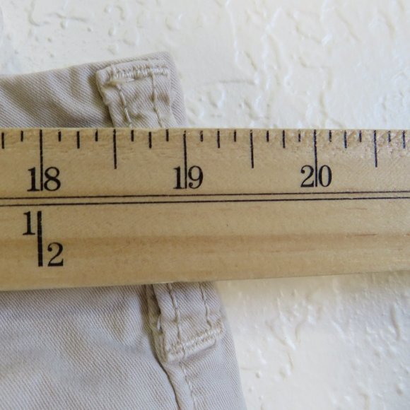 American Eagle* Men's 1.5"‎ Belt Loop Multipocketed Flat Khaki Shorts~ Size 38 - Picture 6 of 12